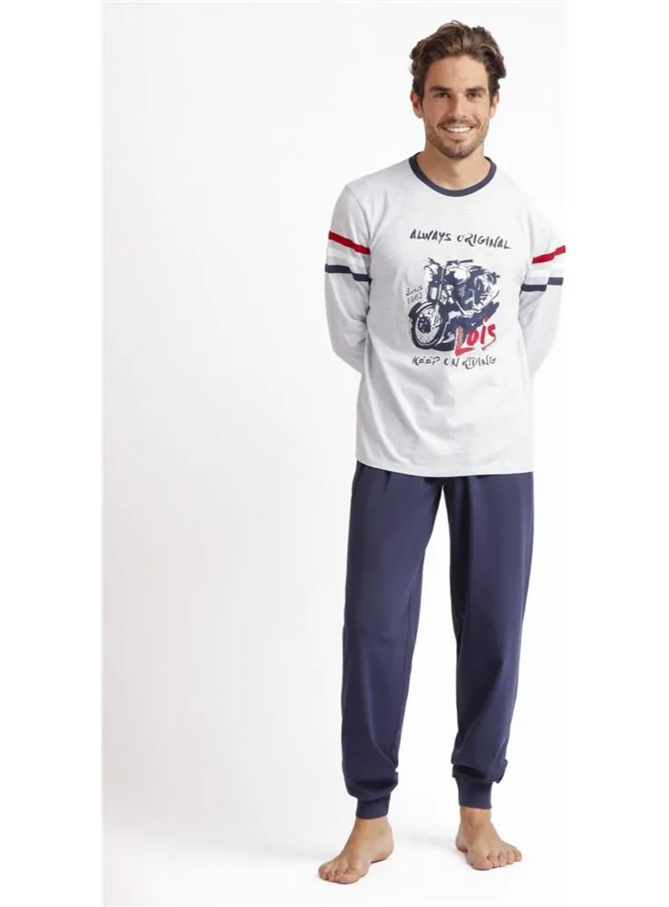 60970 PIJAMA HOMBRE MOTOR