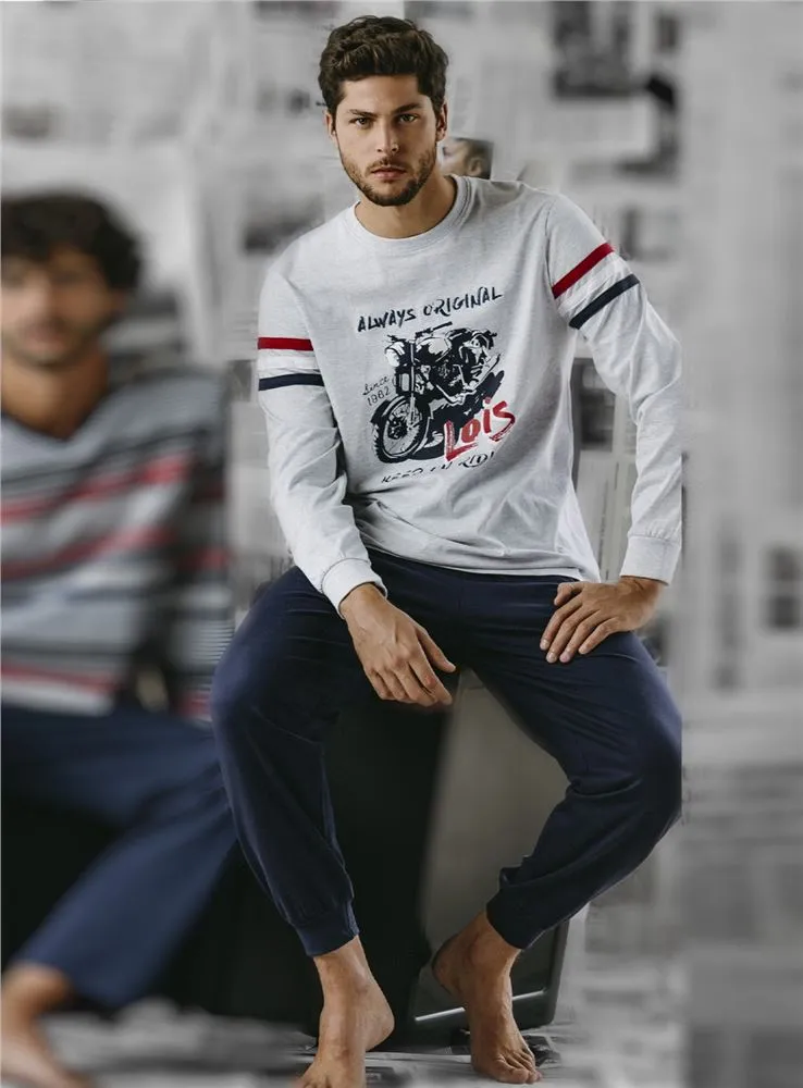60970 PIJAMA HOMBRE MOTOR