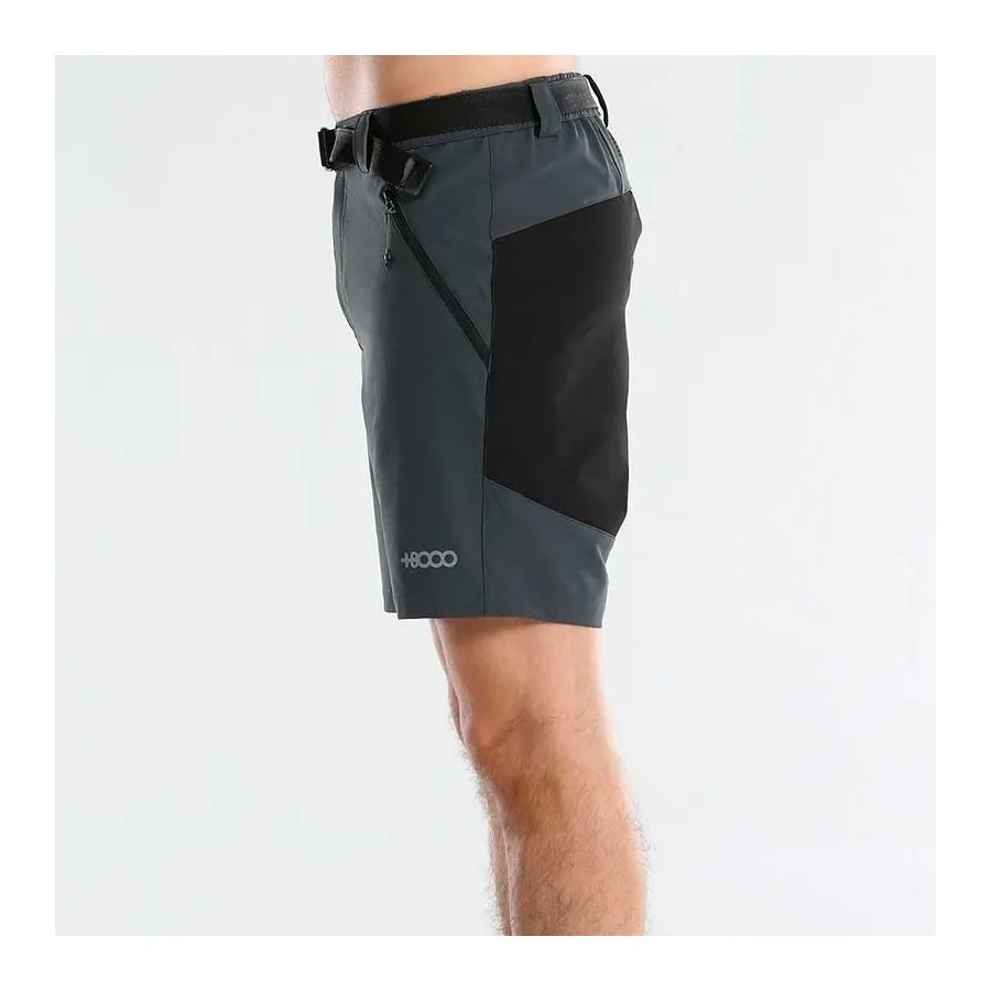 +8000 Pantalón Corto Trekking Hombre GRAND ANTRACITA