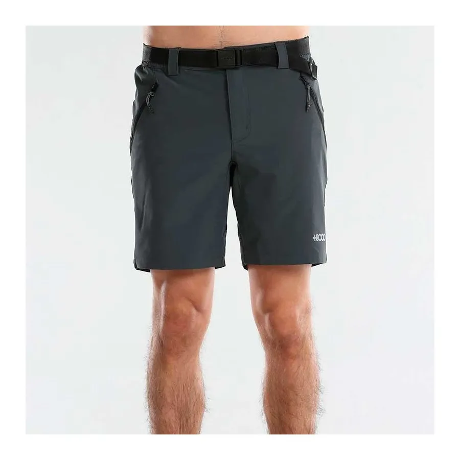 +8000 Pantalón Corto Trekking Hombre GRAND ANTRACITA
