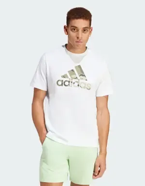 Adidas Camiseta Badge of Sport Camo Graphic