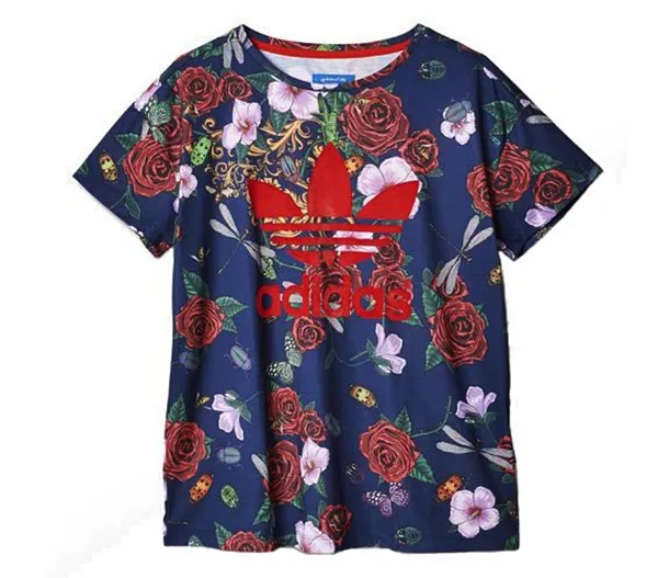Adidas Originals Camiseta Roses Rita Ora (multicolor)