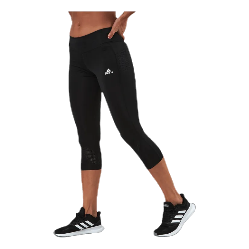 Adidas Own The Run Tight 3/4 Black