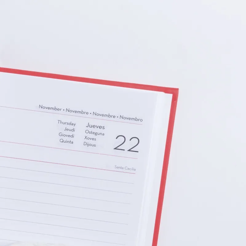 Agenda Waltrex Página Día