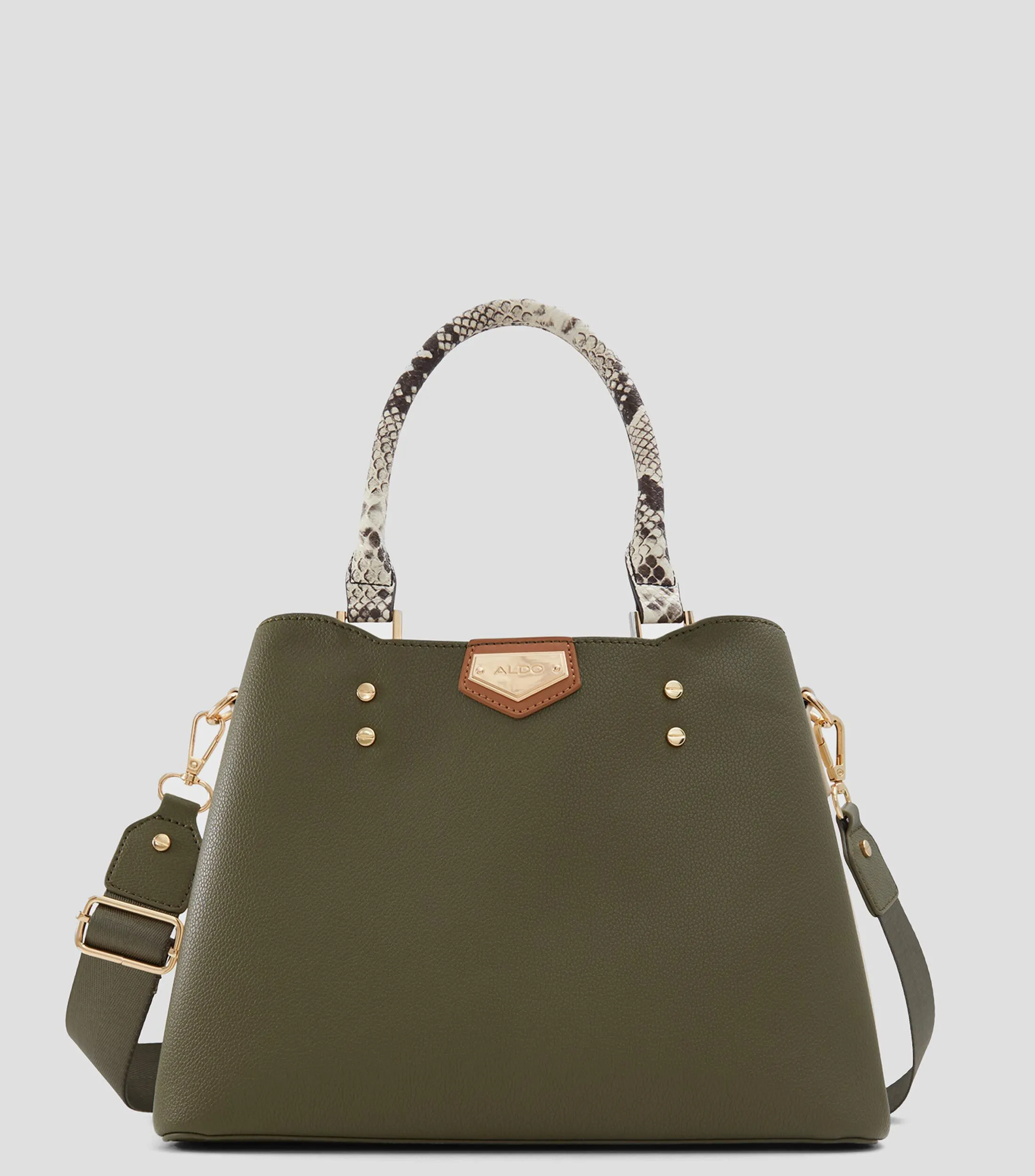 Aldo Bolso Satchel liso Mujer