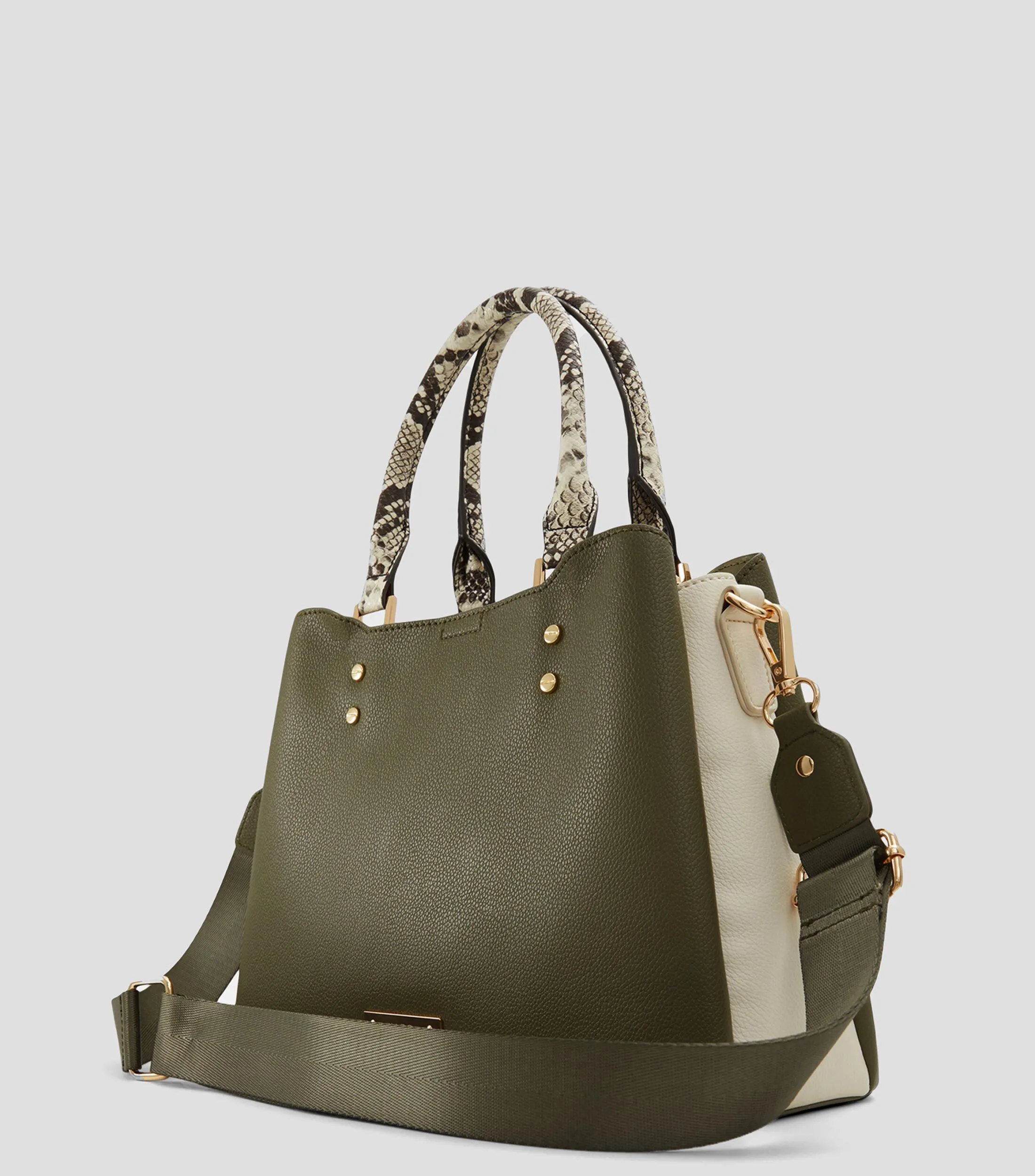 Aldo Bolso Satchel liso Mujer
