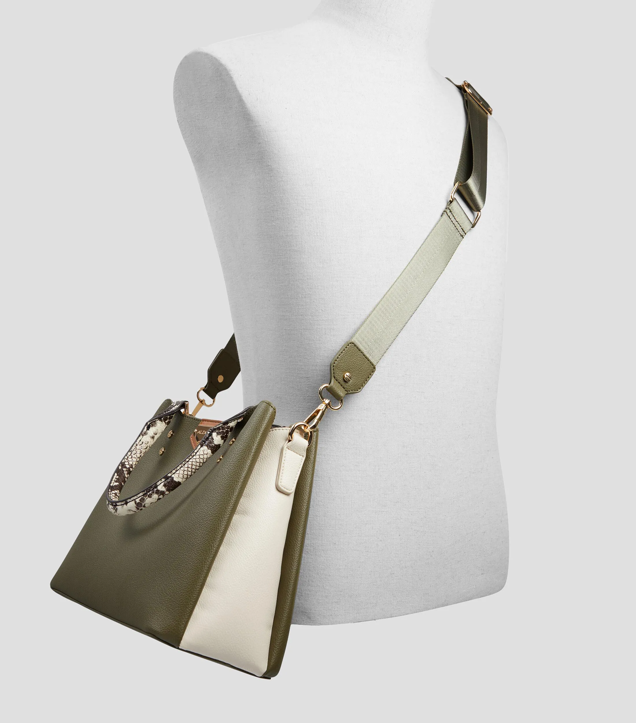Aldo Bolso Satchel liso Mujer