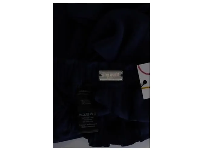 Alexis Mabille Pantalones anchos azules 