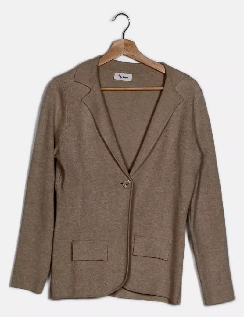 Algo bonito Chaqueta de punto de punto