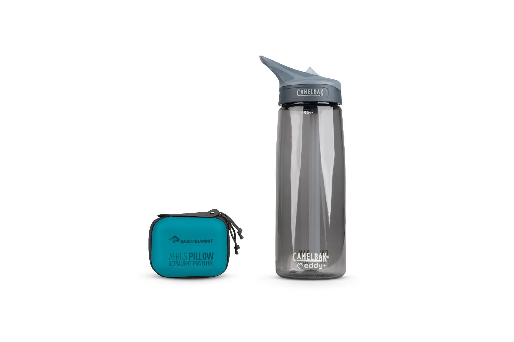 Almohada de Viaje Sea to Summit Aeros Ultralight Pillow Traveller Aqua Celeste