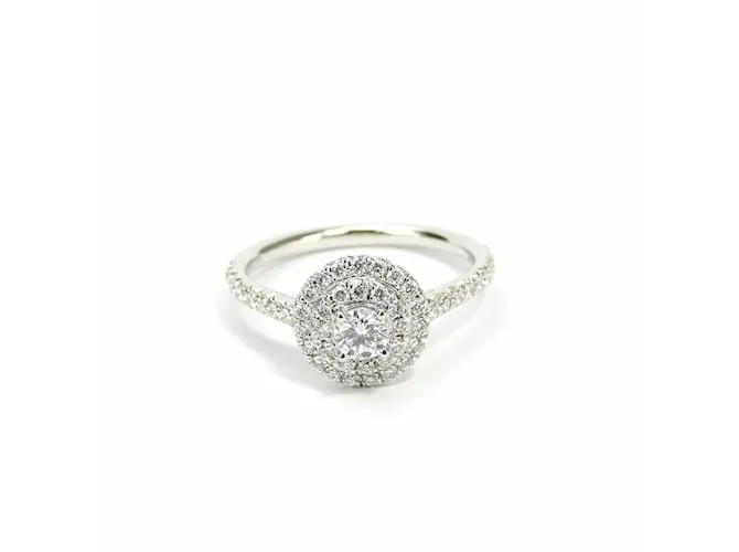 Anillo de diamante de platino Soleste de Tiffany & Co. para mujeres 