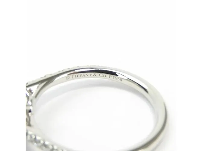 Anillo de diamante de platino Soleste de Tiffany & Co. para mujeres 