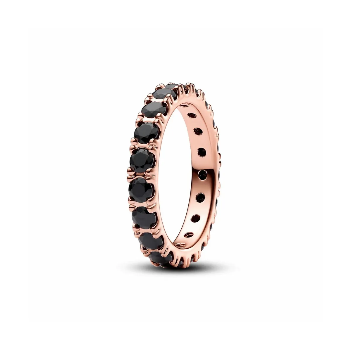 ANILLO ETERNITY FILA NEGRA BRILLANTE  PANDORA