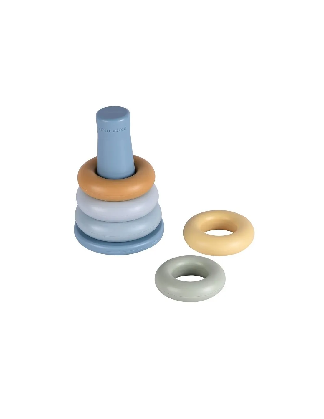 ANILLOS ENCAJABLES AZUL LD2007771 LITTLE DUTCH