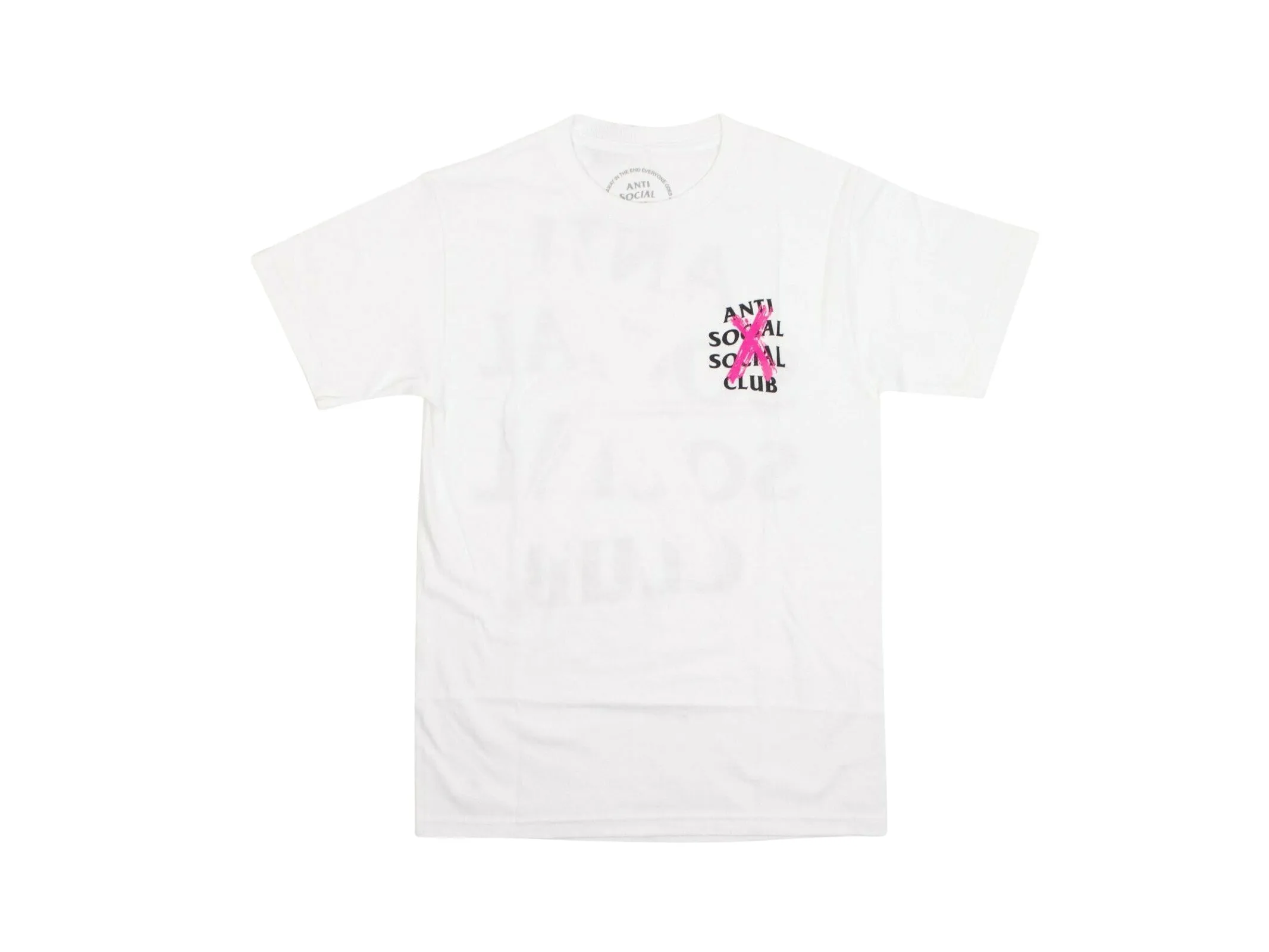 ANTI SOCIAL SOCIAL CLUB CANCELLED TSHIRT WHITE