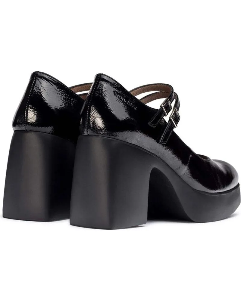 BAILARINAS WONDERS  DE MUJER MERCEDITA CON TACON H4960 LADY  NEGRO