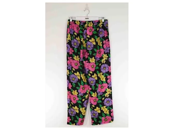 Balenciaga Pantalones anchos negros 