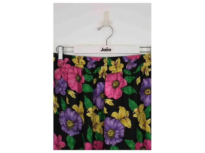 Balenciaga Pantalones anchos negros 