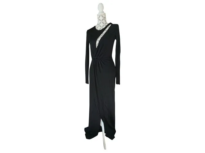 Balmain Vestidos Negro 