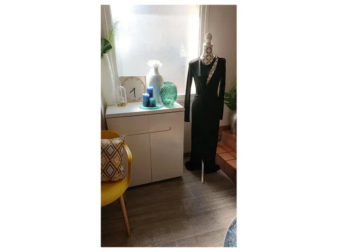 Balmain Vestidos Negro 