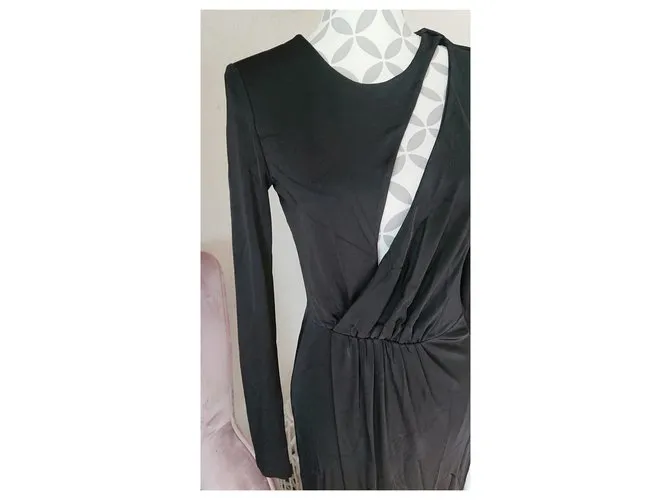 Balmain Vestidos Negro 