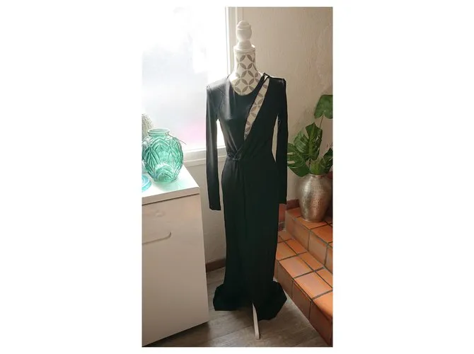 Balmain Vestidos Negro 