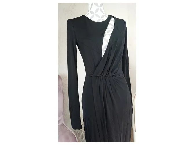 Balmain Vestidos Negro 