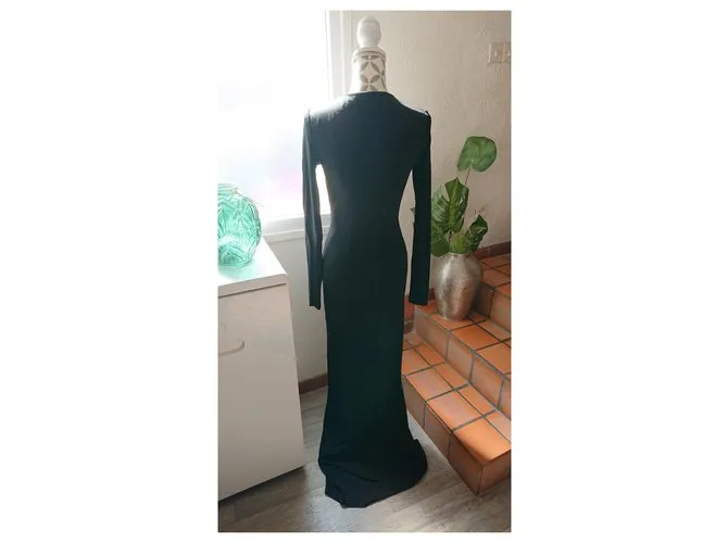 Balmain Vestidos Negro 