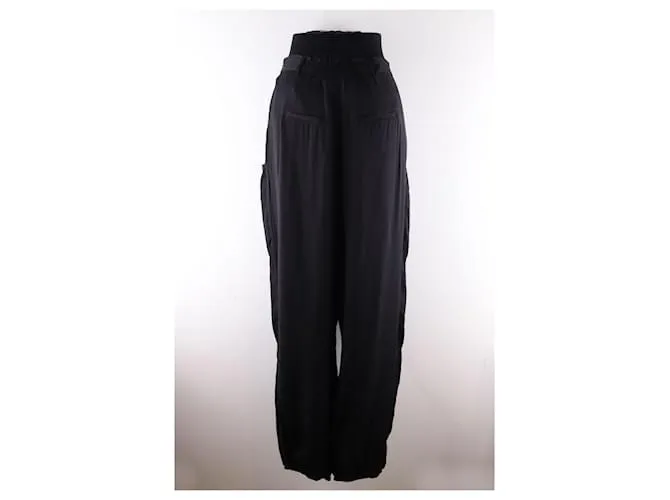 Bash Pantalones anchos negros 