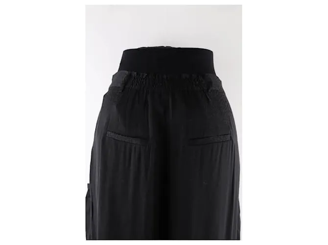 Bash Pantalones anchos negros 