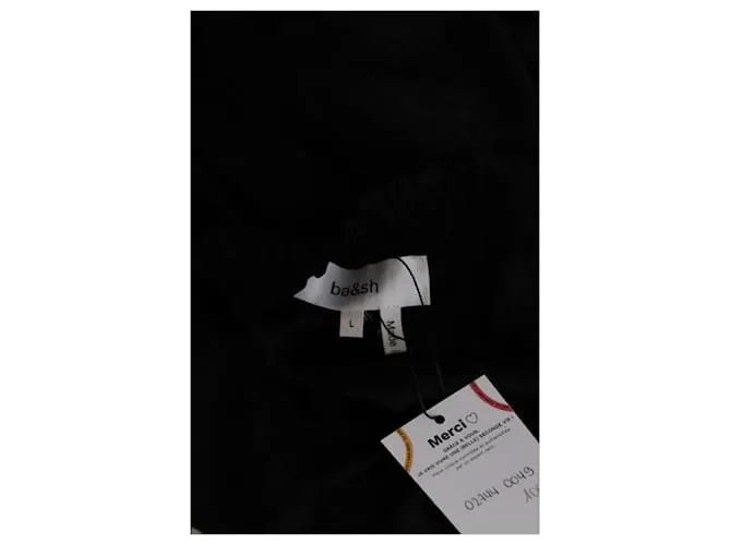 Bash Pantalones anchos negros 