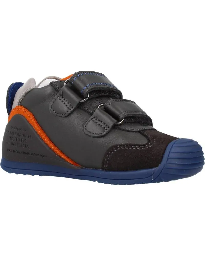 Bebé BIOMECANICS  de Niña y Niño BOTAS NINO MODELO 211133 COLOR GRIS  ANTRACITA
