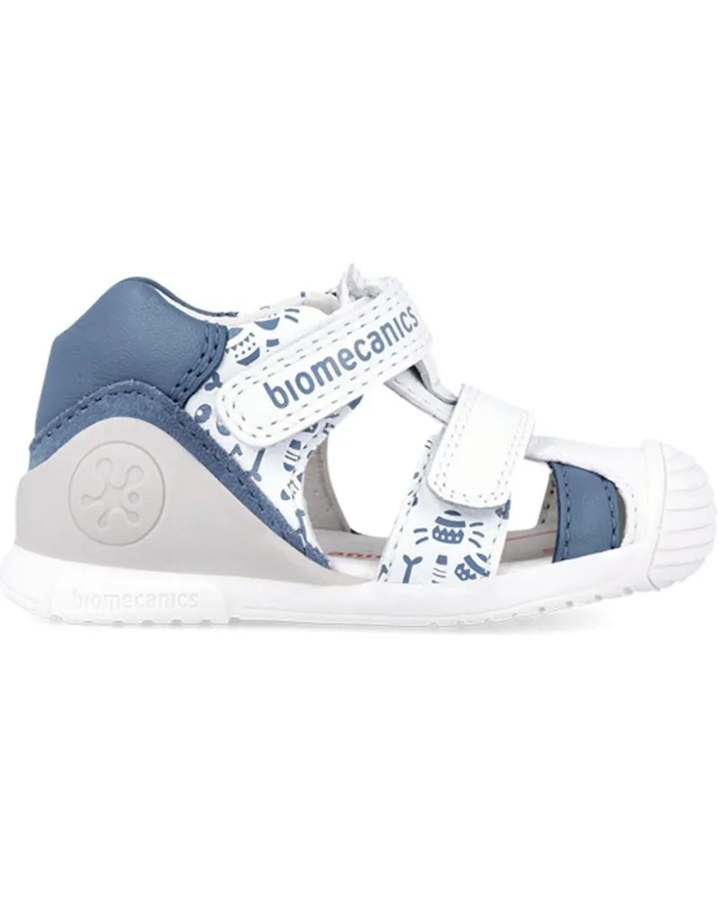 Bebé BIOMECANICS  de Niño SANDALIAS PRIMEROS PASOS 242127 ESTAMPADO  BLANCO