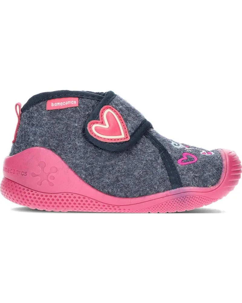 Bebé de Niña BIOMECANICS PANTUFLAS PARA NINA DE 241151 FIELTRO AZULMARINO