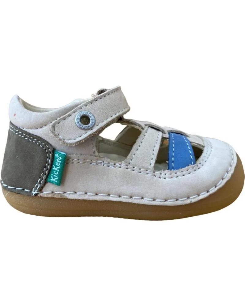 BEBé DE NIñO KICKERS SUSHY BEIG  MARRóN