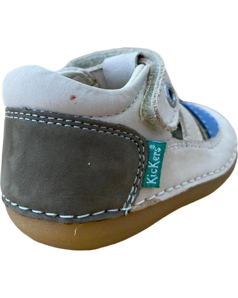 BEBé DE NIñO KICKERS SUSHY BEIG  MARRóN