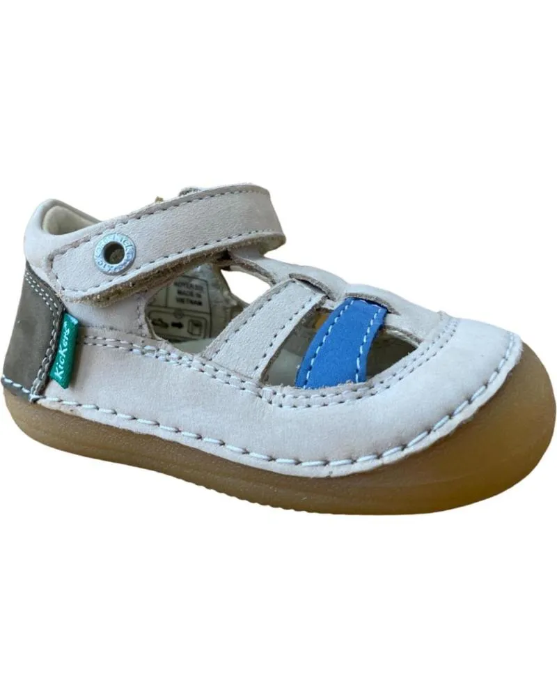 BEBé DE NIñO KICKERS SUSHY BEIG  MARRóN