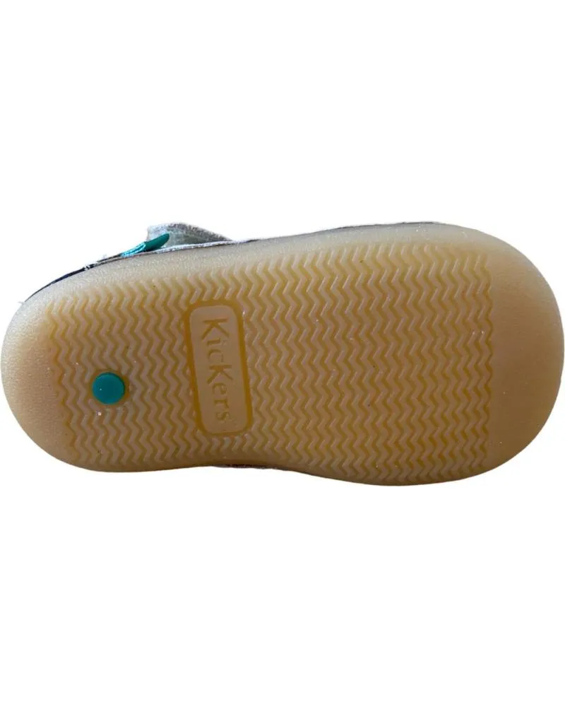BEBé DE NIñO KICKERS SUSHY BEIG  MARRóN
