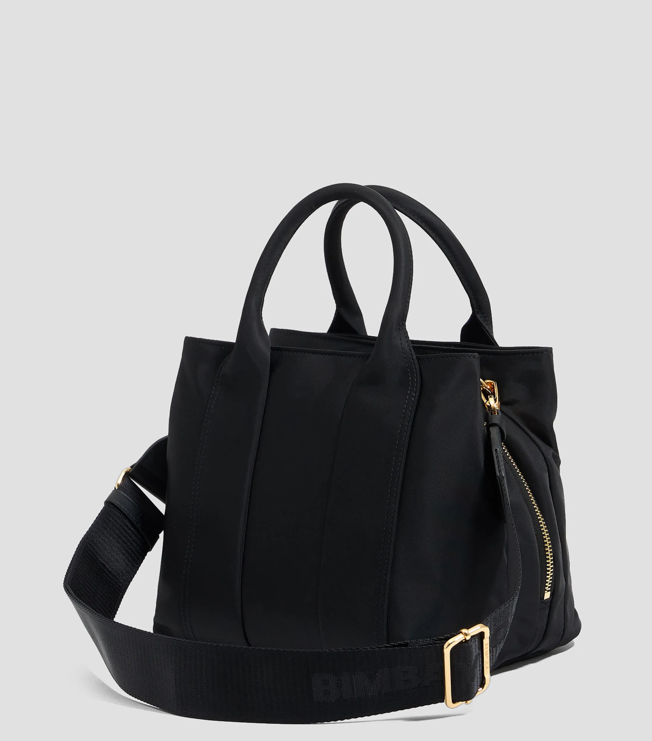 Bimba y Lola Bolso Satchel Negro Mujer