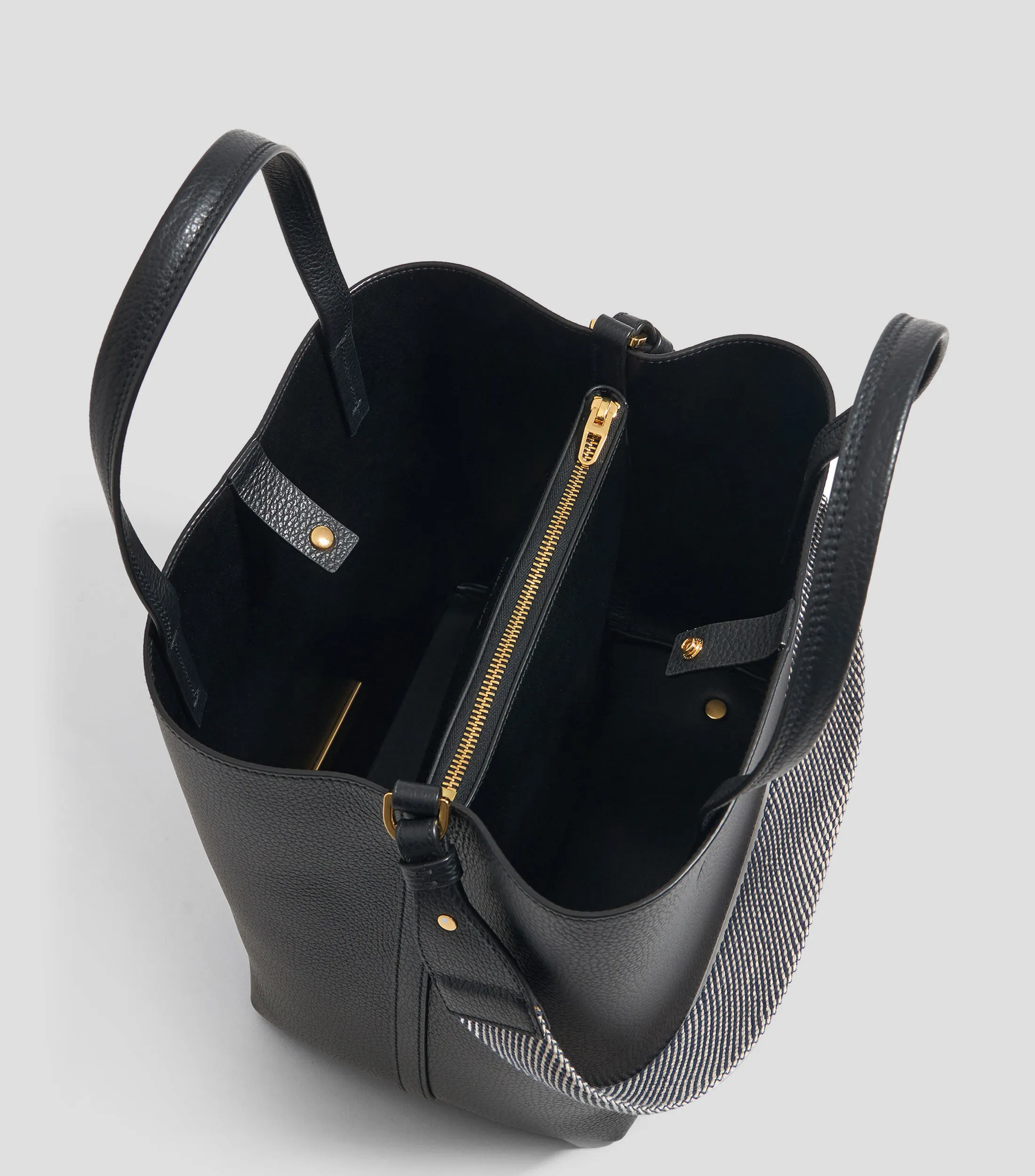 Bimba y Lola Bolso tote negro Chihuahua Mujer
