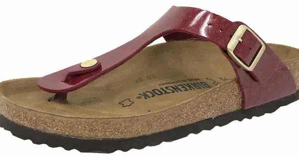 Birkenstock Gizeh BF Magic Snake Bordeaux 1013629