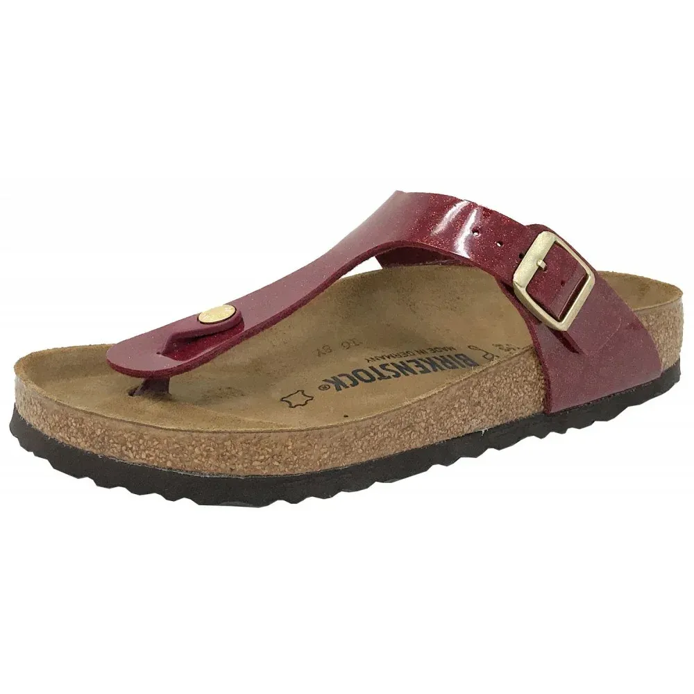 Birkenstock Gizeh BF Magic Snake Bordeaux 1013629