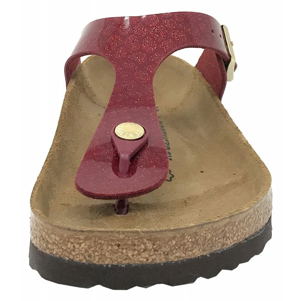 Birkenstock Gizeh BF Magic Snake Bordeaux 1013629