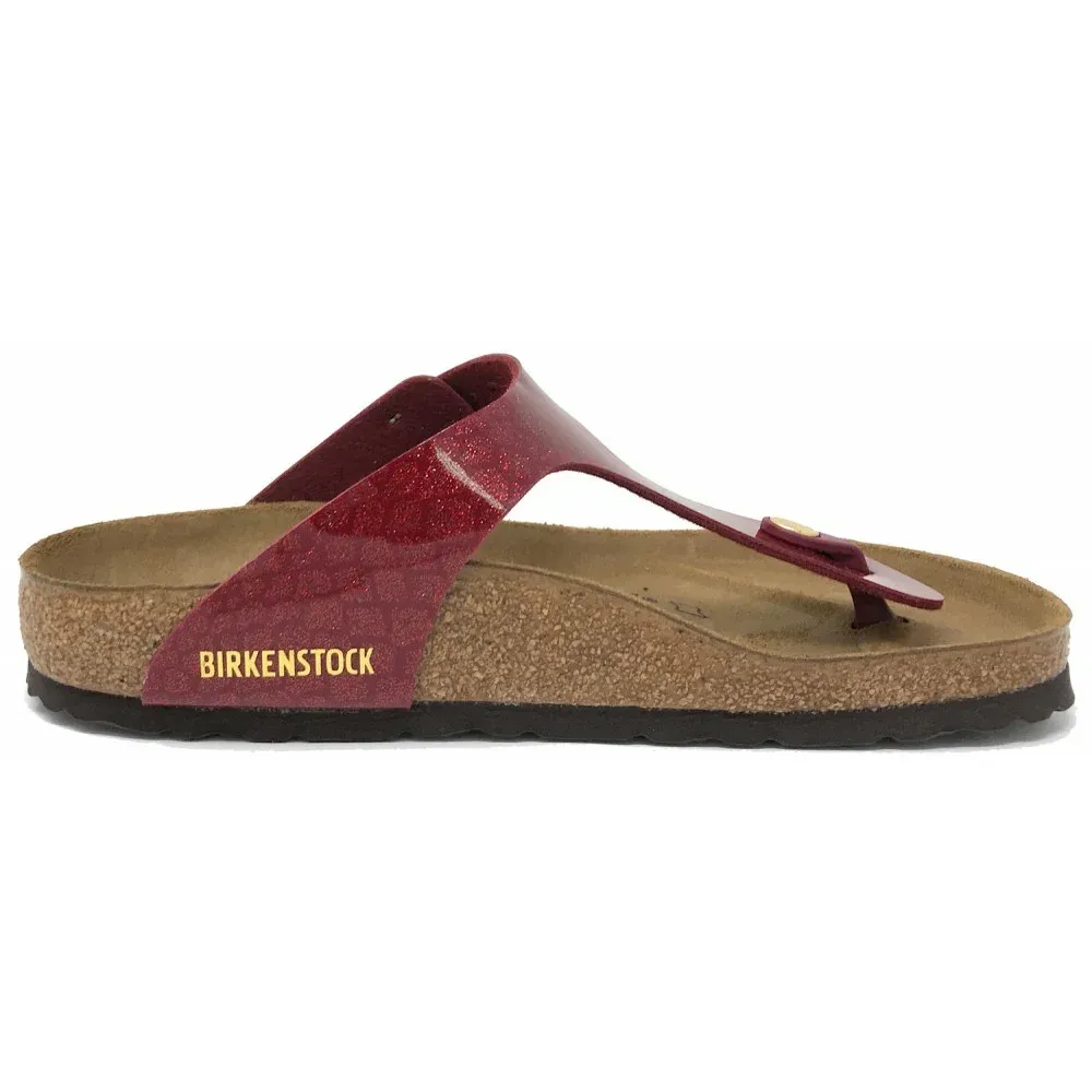 Birkenstock Gizeh BF Magic Snake Bordeaux 1013629