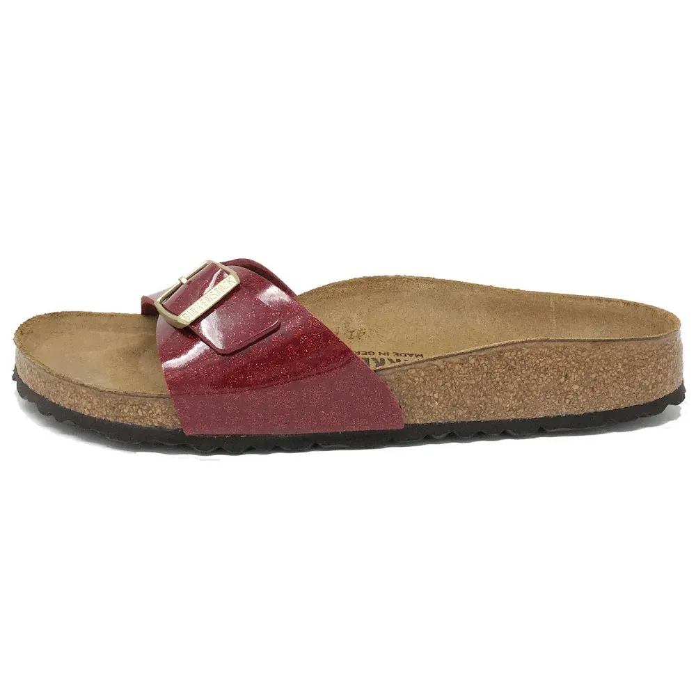 Birkenstock Madrid BF Magic Snake Bordeaux 1013632