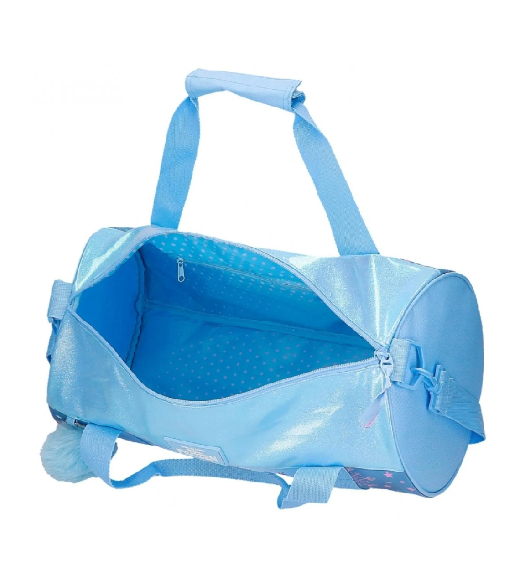 Bolsa de viaje Frozen Magic ice azul