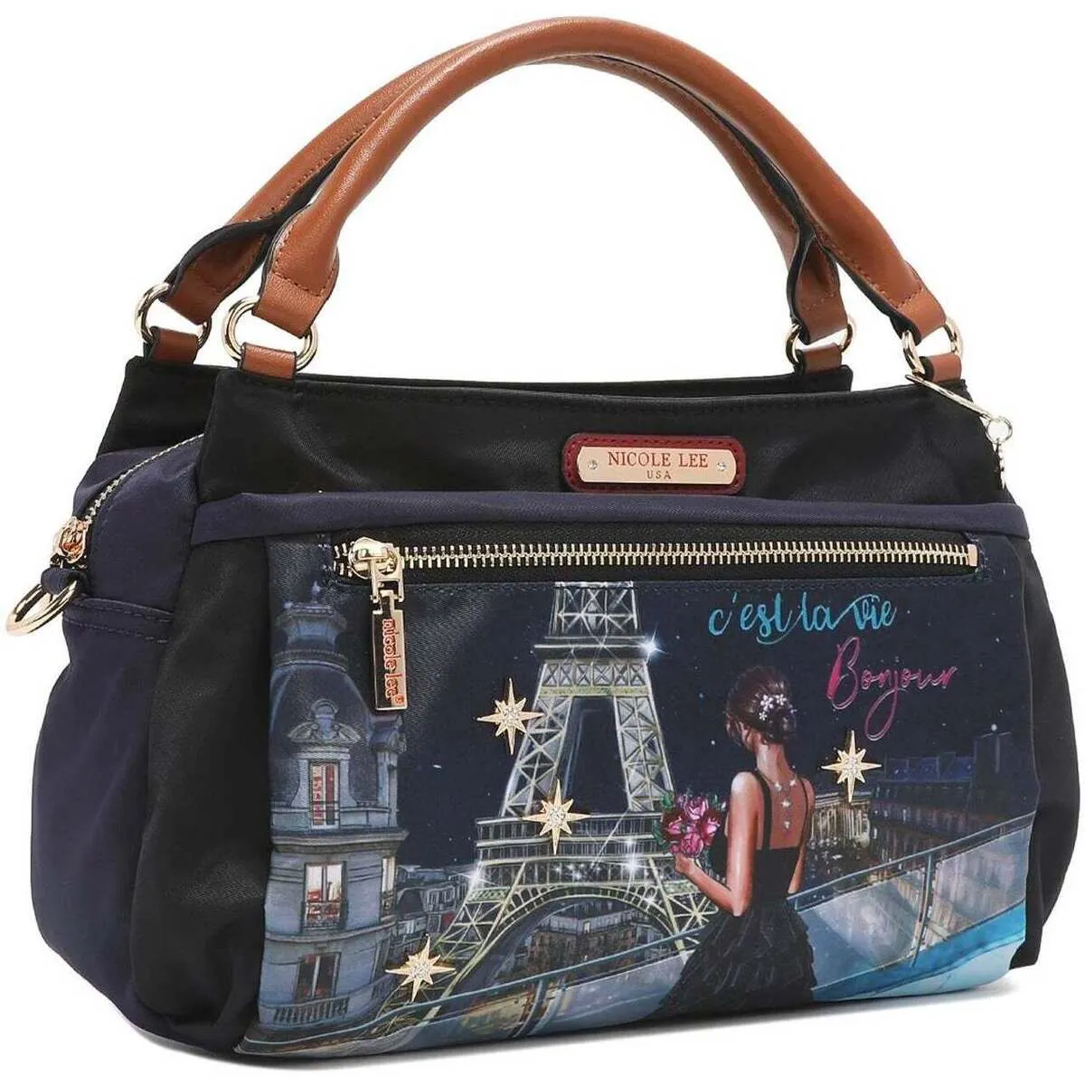 BOLSO DE MANO DE NYLON 