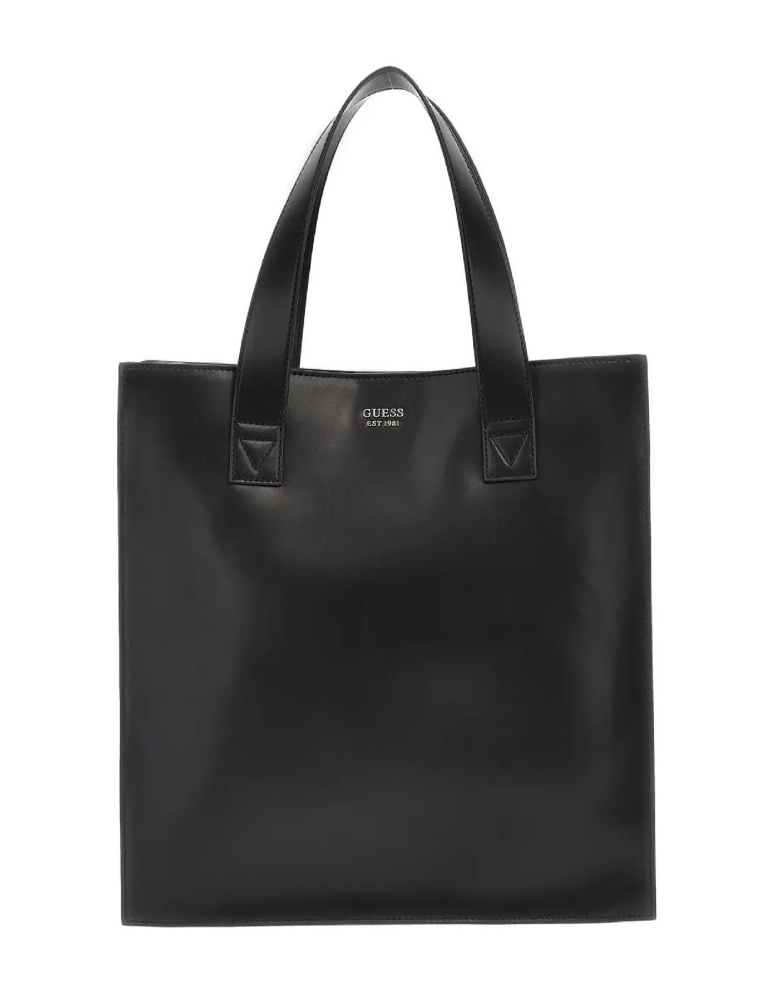 Bolso de mano Guess Jovie negro con asas para mujer