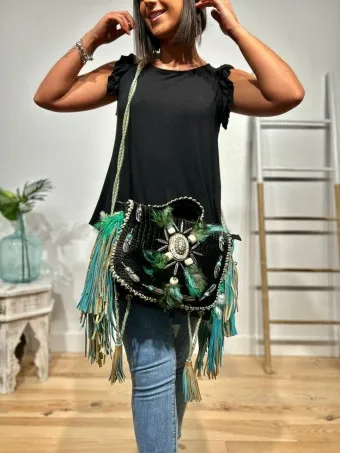 Bolso Piel Flecos MEEKO 01