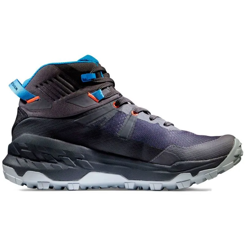 BOTA DE MONTAñA MAMMUT SERTIG II MID GTX (TITANIO OSCUROGENCIANA CLARO) MUJER